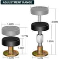 thumbnail image 3 of Adjustable Threaded Bed Frame Anti-Shake Tool, Headboard Stoppers, Bedside Anti Shake Tool for Beds Cabinets Sofas, 4PCS(27-114mm), 3 of 8