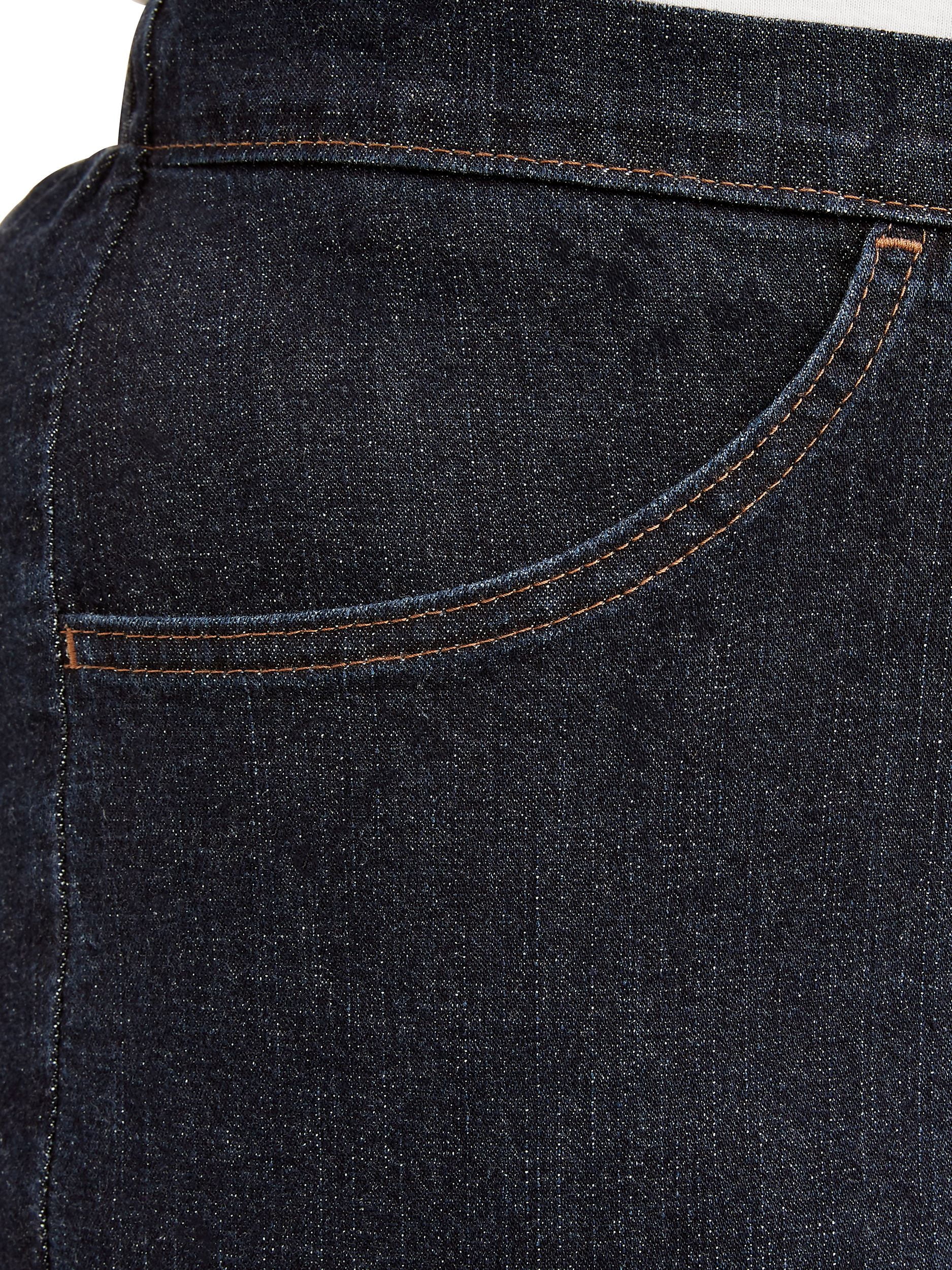 Just My Size Women's Plus Size Pull On 2 Pocket Stretch Capri