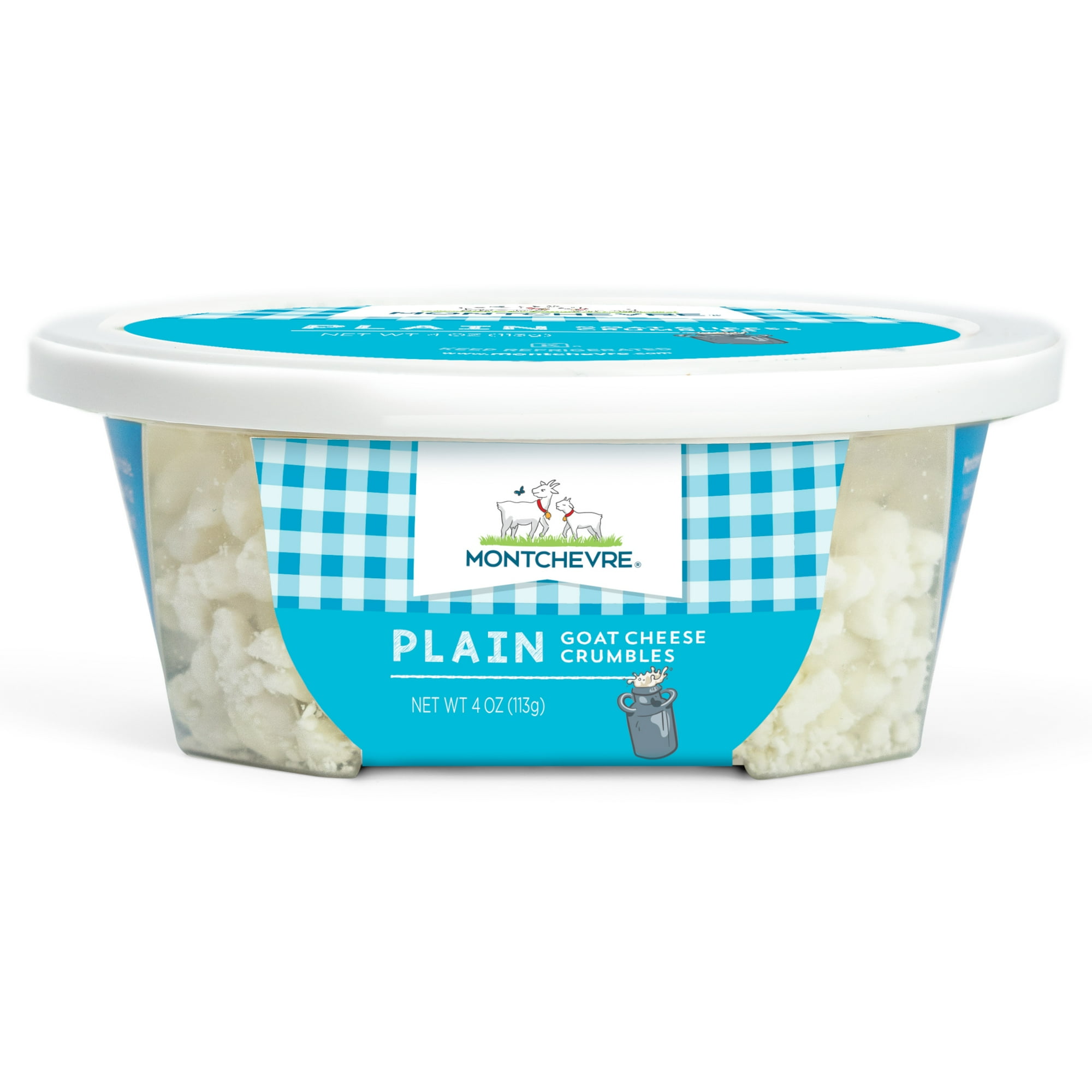 Montchevre® Original Crumbled Refrigerated Goat Cheese Plastic Cup 4 oz
