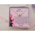 thumbnail image 4 of To My Girlfriend Necklace Gift For Her, To My Soulmate Necklace, Love Necklace, 4 of 6