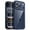 Dark Blue, variant on JETech Case for iPhone 17 Pro 6.3-Inch, Shockproof Phone Bumper Cover, Solid Color Matte TPU Frame, Anti-Scratch Clear Back (Black)