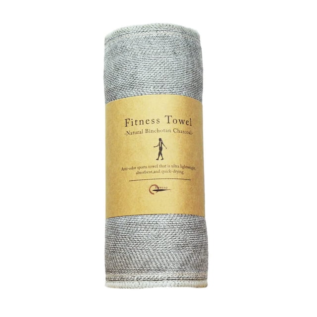 Toalla De Fitness Nawrap Binchotan Antiolor Fabricada En Japón, Duradera, Absorbente Y De Secado Rápido, 6 X 42 Pulgadas