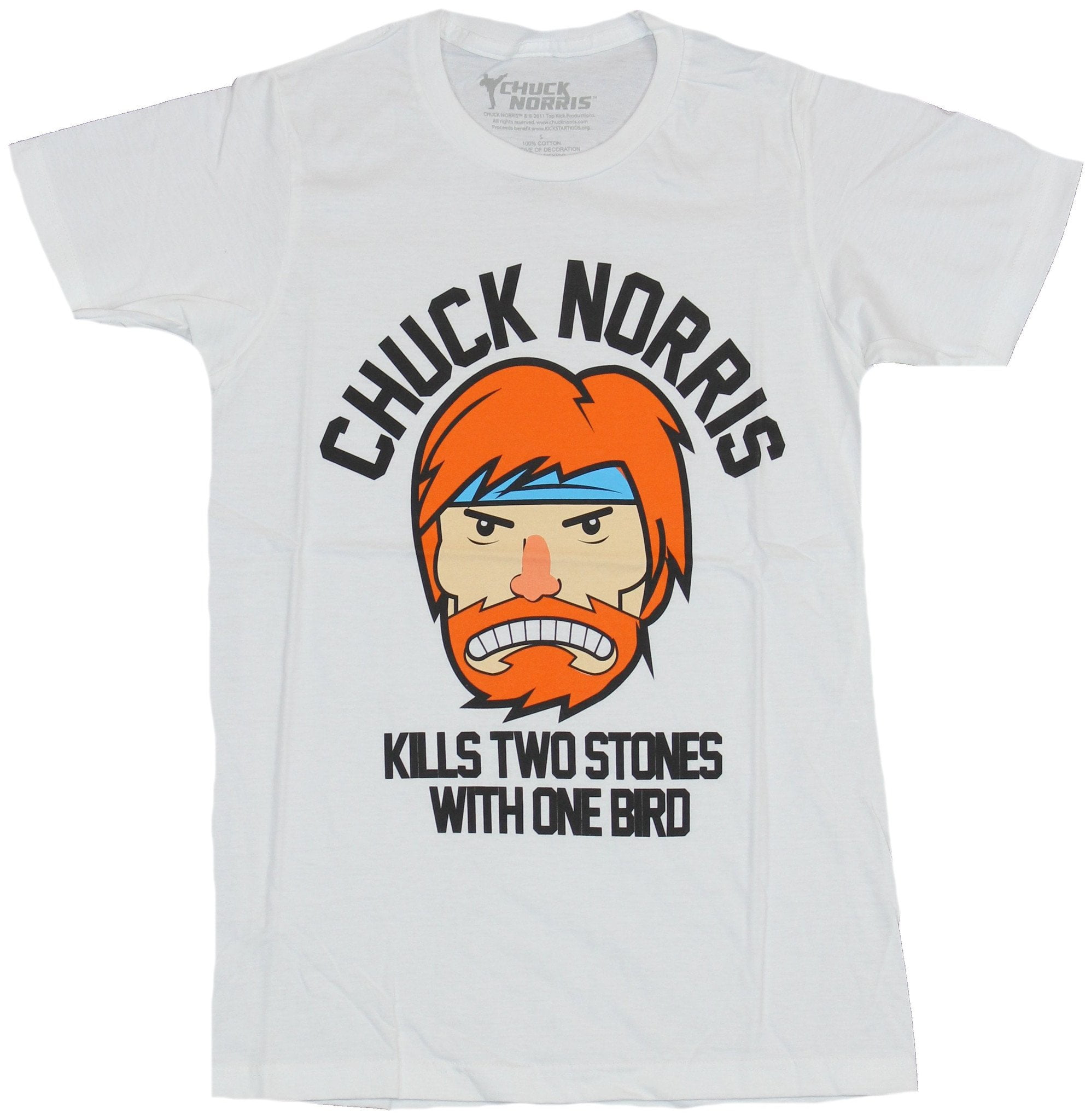 Chuck Norris Mens T-Shirt - Cartoon 