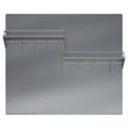 thumbnail image 2 of Ancona 36" Stainless Steel Backsplash with two-tiered shelf and rack, 2 of 4