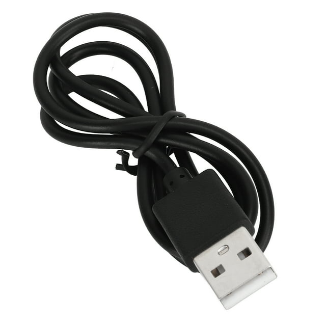 Carga 2p Cable Smartwatch Cable de Carga Magnético Reemplazo del Cargador Cable USB Negro Negro