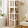 thumbnail image 2 of Costway 360° Spinning Bookcase with Swivel Base, 4-Tier Revolving Bookshelf Tower for Study, 2 of 9