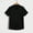 Black, variant on Mens Hawaiian Shirt Band Collar Short Sleeve Button Down Shirts Summer Beach Shirts Green