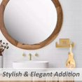 thumbnail image 2 of Double Towel Hook Brushed Gold, SUS304 Stainless Steel Square Coat Robe Holder, Bathroom Kitchen Towel Hanger, Wall Mounted, 2 of 4