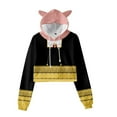 thumbnail image 2 of Cartoon Cat Ears Hoodie SPY×FAMILY Cosplay Costume Hoodies Sweatshirts 3D Anime Hooded Women Girls Streetwear, 2 of 4
