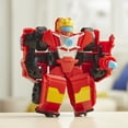thumbnail image 3 of Playskool Heroes Transformers Rescue Bots Academy Hot Shot Converting Toy Robot, 3 of 9