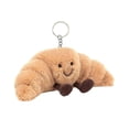 thumbnail image 1 of Croissant Keyring Plush Bag Charms for Bags Cute Bags Pendant Plush Keychain Soft Cuddly Toy Keyring as a Gift for Children Adults, 1 of 5