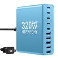 thumbnail image 1 of Estación de carga MGRNPONY USB C de 320 W y 10 puertos para MacBook Pro/Air, 1 of 6