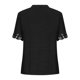 thumbnail image 5 of Camiseta informal de verano para mujer, jersey con escote en V y retazos de encaje, blusa, Tops de manga corta Fridja  hjk5950, 5 of 8