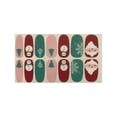thumbnail image 1 of Adhesivos decorativos para manicura, kits de esmaltes navideños, 14 láminas completas con purpurina para uñas, 1 of 2