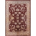 thumbnail image 1 of Ahgly Company Indoor Rectangle Mid-Century Modern Dark Salmon Pink Oriental Area Rugs, 5' x 7', 1 of 6