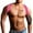 Hot Pink, variant on Mens Belt Corset Shoulder Girdle Bodybuilding Muscle Strap Party Trend Elastic Decorative Shoulder Strap Belts