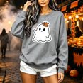 thumbnail image 4 of Enjoytime Womens Sweatshirts Halloween Print Long Sleeve Crew Neck Sweatshirts Fall Casual Funny Pullover Top, 4 of 5