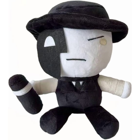 Artful Plush, 7.8 Inch Soft Die of Death Plushie Figurine, Decorative Collectible Ornament for Home Sofa Tabletop Decor