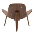 thumbnail image 3 of Shell Chair (Genuine Leather) with Three-Leg Design and Premium Upholstery, 3 of 5
