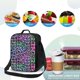 thumbnail image 4 of Balery Rainbow Animal Skin Caja de Almuerzo y Bolsa de Almuerzo para Hombres y Mujeres, Bolsa de Almuerzo Reutilizable con Gran Capacidad, Bolsa de Almuerzo Aislada, 4 of 7