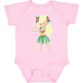 thumbnail image 3 of Inktastic Blonde Hula Girl Girls Baby Bodysuit, 3 of 5