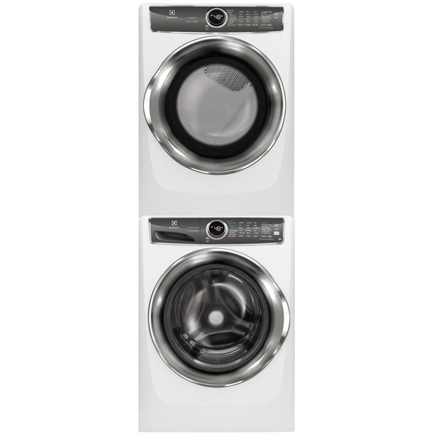 Electrolux Stacked Front Load Steam EFLS627UIW 27" Washer with