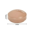 thumbnail image 5 of Balsa Circle 12 Beige 3 in Round Unscented Floating Candles Dripless Wax Discs Party Wedding Table Centerpieces Event Decorations Supplies, 5 of 8