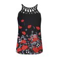 thumbnail image 5 of Fankiway Débardeur pour Femmes, Imprimé, Sans Manches, Col Rond, Blouse, Liquidation, 5 of 5