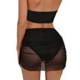 thumbnail image 5 of EDFBUYKRS Female Skirts Womens Fall Skirts Plus Size Maxi Mesh Patchwork Mini Skirt with Shorts for Everyday Wear Stylish and Comfortable Design for Casual Outings and Parties, 5 of 5
