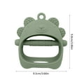 thumbnail image 3 of Wmkox8yii Baby Teething Toys for 0-12 Months,Newborn Teether Chew Toys for Teething Relief,Silicone Teething Mitt,Protection Glove, Stimulating Teether,Baby Toys 6 to 12 Months, 3 of 7