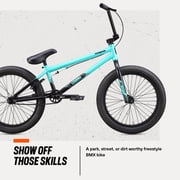 Mongoose Legion L60 Freestyle BMX Bike, 20-Inch Wheels, Ages 8 and up, Teal