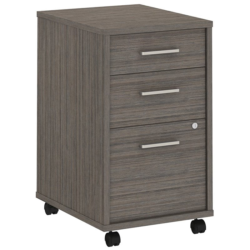 Bbf Method By Kathy Ireland Mobile File Cabinet Assembled In Cocoa