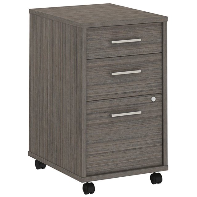 Bush Business Furniture Method by Kathy Ireland Mobile File Cabinet Assembled in Cocoa