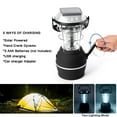 thumbnail image 6 of IMAGE 36 LED Solar Camping Light Lantern Outdoor Lamp Hand Crank Dynamo with 5 Charging Methods for Camping, 6 of 7