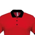 thumbnail image 2 of Kariban Mens Two-Tone Pique Polo Shirt, 2 of 4