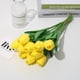 thumbnail image 4 of Wosthever 10 bolsas de decoración de de comedor floricultura experiencia gastronómica con ramos simulados tulipanes simulados llenos de Flores artificiales polvo de durazno, 4 of 6