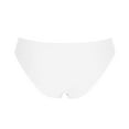 thumbnail image 4 of Wxolcjlv Solid Color Split Bikini Bottoms Beach Vacation Clothes White, 4 of 5