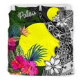 thumbnail image 2 of Palau Ensemble de Literie - Tortue Plumeria Feuille de Bananier, 2 of 6