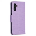 thumbnail image 6 of Wallet Case for Samsung Galaxy A13 5G, Butterflies Pattern Luxury PU Leather Card Slots Holder Magnetic Flip Folio Cover with Kickstand Soft Silicone Shockproof Protective Case,Violet, 6 of 6