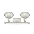 thumbnail image 2 of 516-2W-PN-G555-6CL-Innovations Lighting-Ithaca - 2 Light Bath Vanity In Industrial Style-8 Inches Tall and 16 Inches Wide-Polished Nickel Finish, 2 of 7