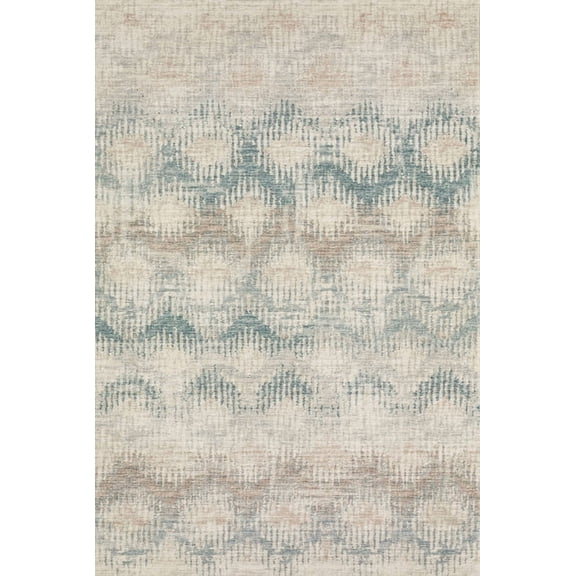 Dalyn Brisbane Area Rug BR9 Br9 Seascape Seascape Lines Angled 8' x 8' Round
