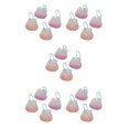 thumbnail image 3 of Justharion 4PCS Keychain Double Side Lightweight Portable Key Ring Transparent Holder Accessory Cellphone DIY Making Birthday 5x4.1x1 cm 5 5Set, 3 of 6