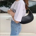 thumbnail image 1 of Bolso pequeño de estilo coreano, bolso de moda para mujer, bolso en forma de media luna, bolso de hombro para mujer, bolso de mano para mujer, bolso de axila de alta moda para mujer, 1 of 6