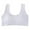 Grey, variant on Girls Training Bras Ages 12 Racerback Seamless Wireless Sport Bra Soft and Breathable Cotton Undies Clothes Solid Color Big Girl's Padded Bralette Pink 12-15 Years