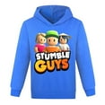 thumbnail image 1 of Sweat à Capuche Imprimé pour Enfants Garçons Filles Pull à Manches Longues Ample Automne Hiver, 1 of 2