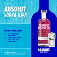 thumbnail image 5 of Absolut Raspberri Flavored Vodka, 750 ml Bottle, 40% ABV, 5 of 10