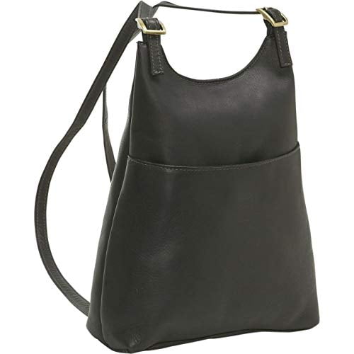 Le Donne Leather Women s Slim Sling Backpack Premium Full Grain Colombian Vaquetta Leather Backpack 12 x 4 x 9