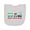AC-Heather Grey, variant on Inktastic Love Train Newborn Bib