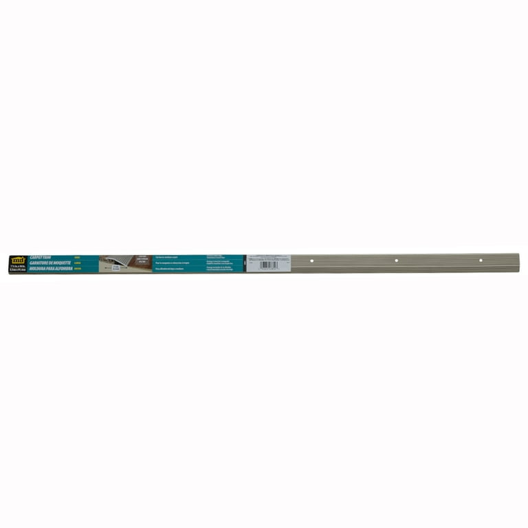 M-D 0.29 in. H X 36 in. L Pewter Silver Aluminum Carpet Trim M-D 0.29 in. H X 36 in. L Pewter Silver Aluminum Carpet Trim