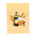 thumbnail image 3 of Abbracc Fathers Day Card up Card 3D Envelope Thank You Card Popup Card Birthday Card for beer, 3 of 8